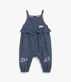 Baby trousers with embroidery