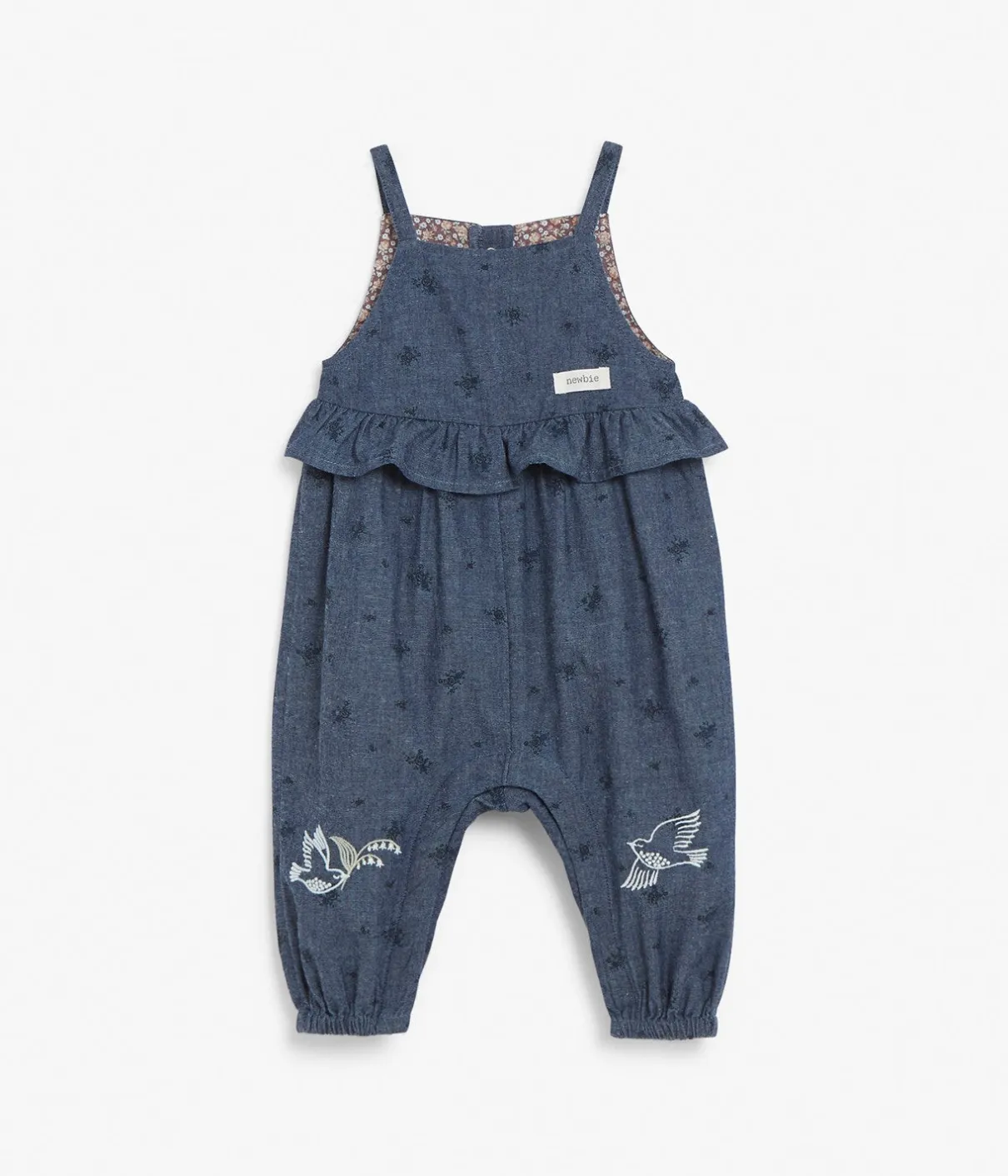 Baby trousers with embroidery