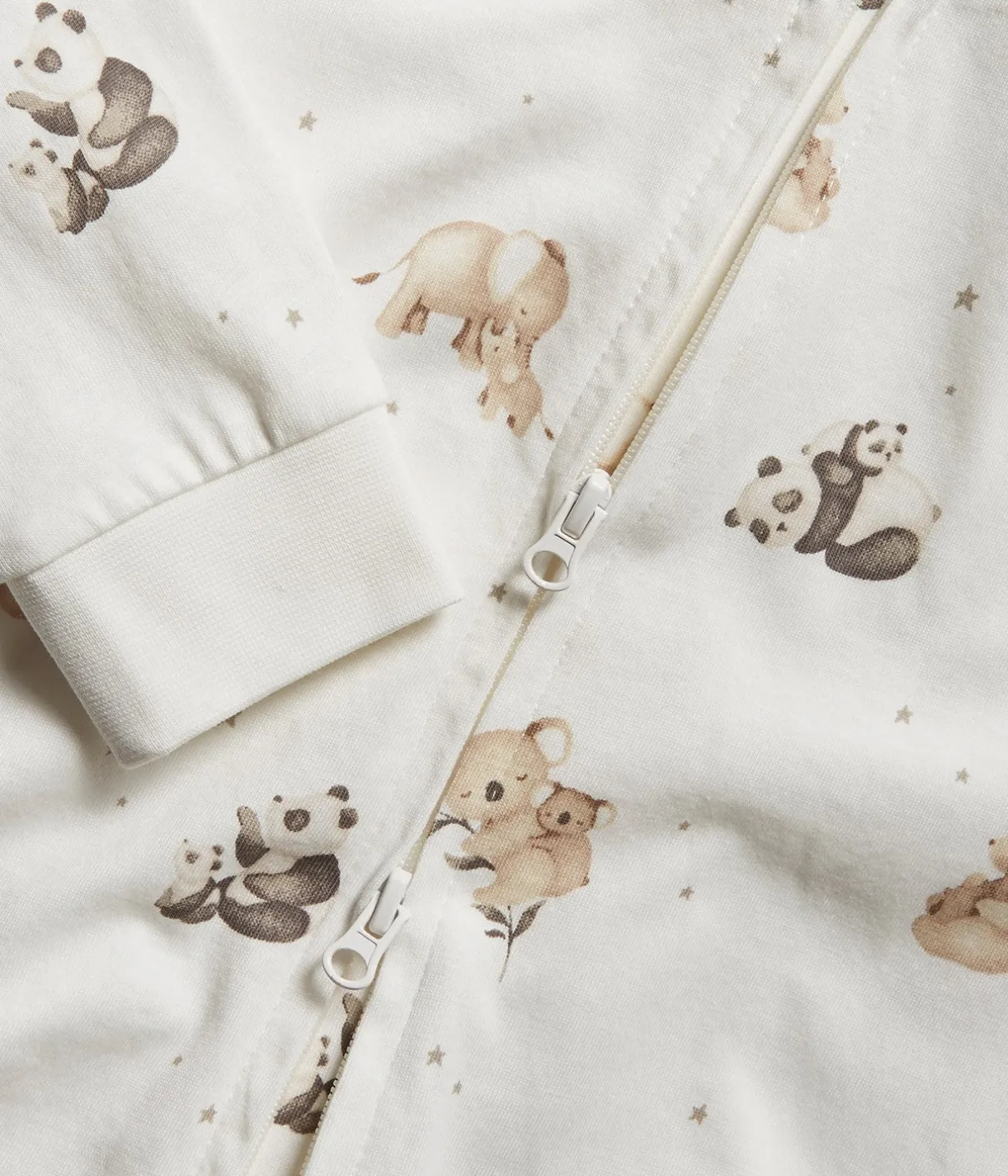 Baby white koala sleepsuit