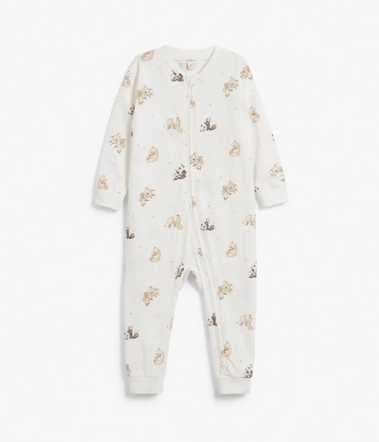 Baby white koala sleepsuit