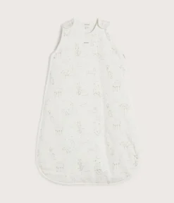 Baby white sleeping bag