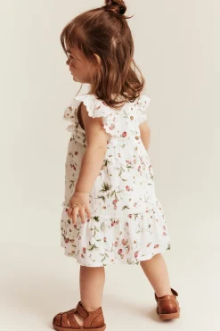 Baby wild strawberry print dress