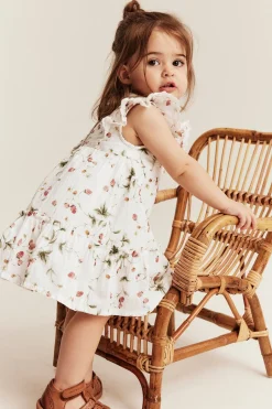 Baby wild strawberry print dress