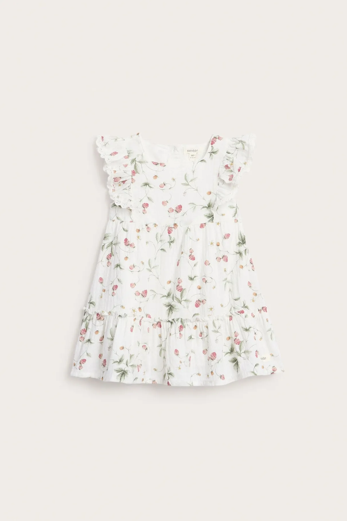 Baby wild strawberry print dress