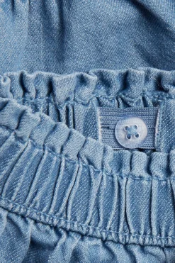 Baby woven denim shorts