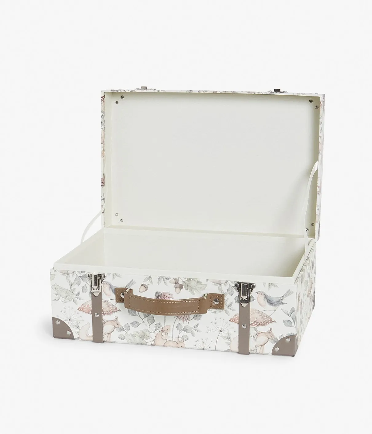 Beige forest print trunk