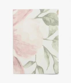 Flower Garden Mural beige wallpaper sample