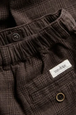 Kids brown twill trousers