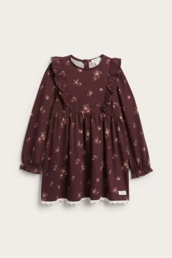 Kids floral jersey dress