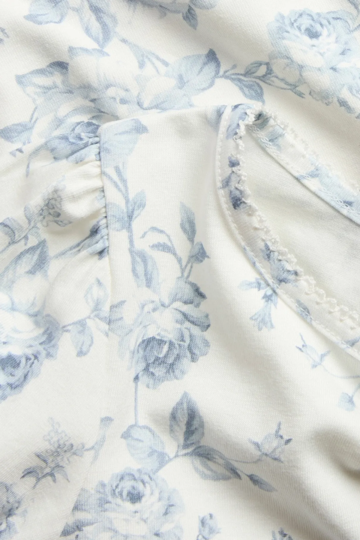 Kids floral short sleeve top