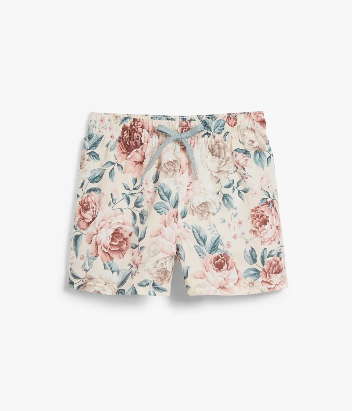 Kids floral swimming trunks