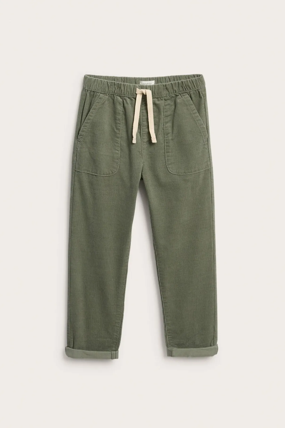 Kids green corduroy trousers