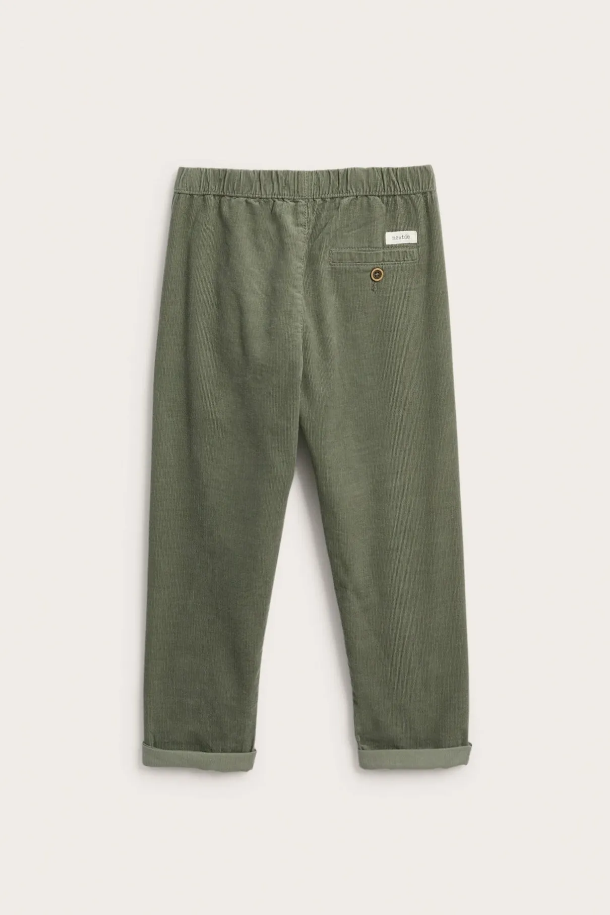 Kids green corduroy trousers