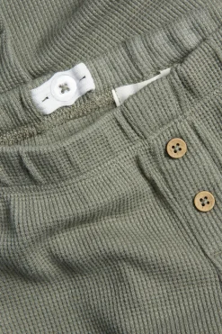 Kids green fox leggings