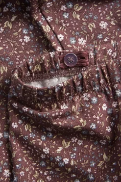 Kids lilac floral leggings