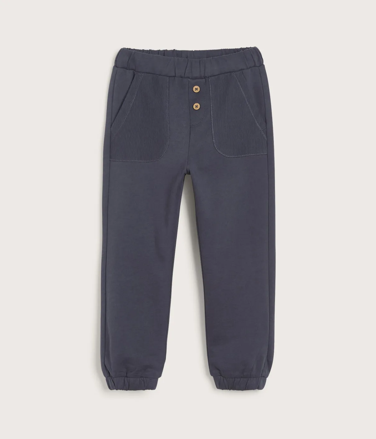 Kids navy blue jogging trousers