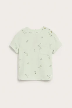 Kids pear patterned muslin top