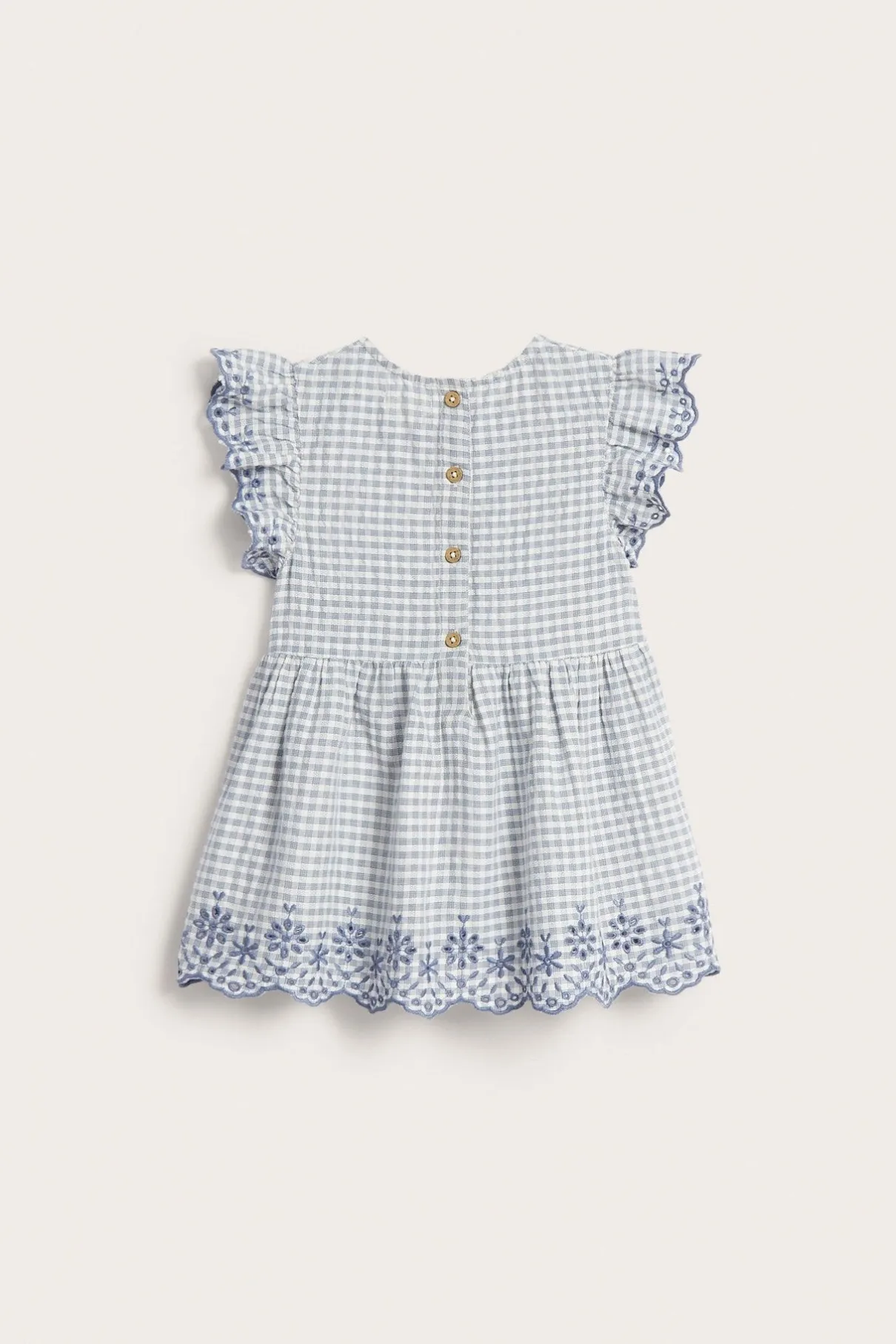 Kids peplum blouse with embroidery
