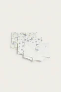 Kids rabbit print boxer briefs (3-pack)