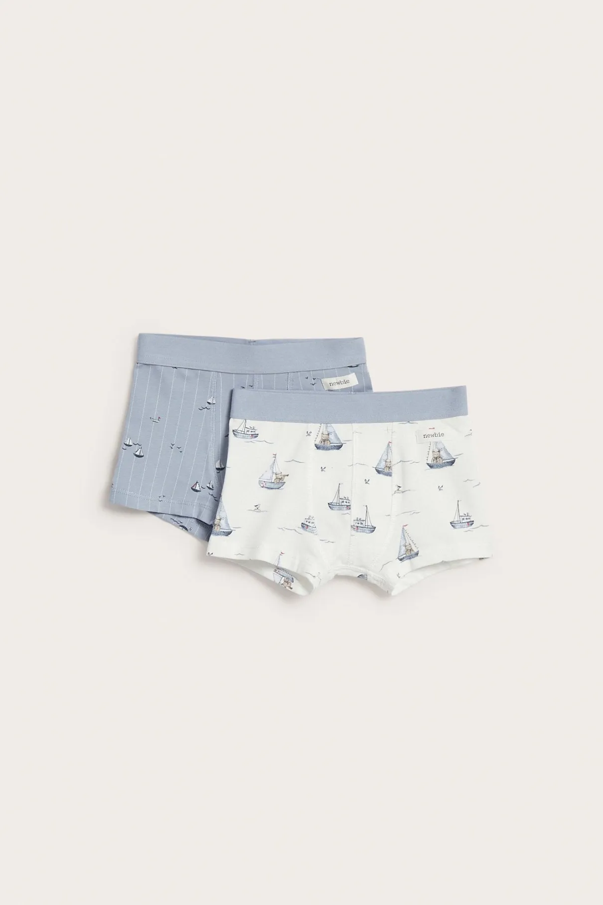 Kids sailing boat underwear (2-pack)