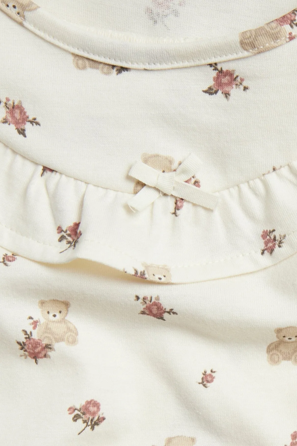 Kids short sleeve floral nightgown