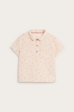 Kids short sleeve floral shirt