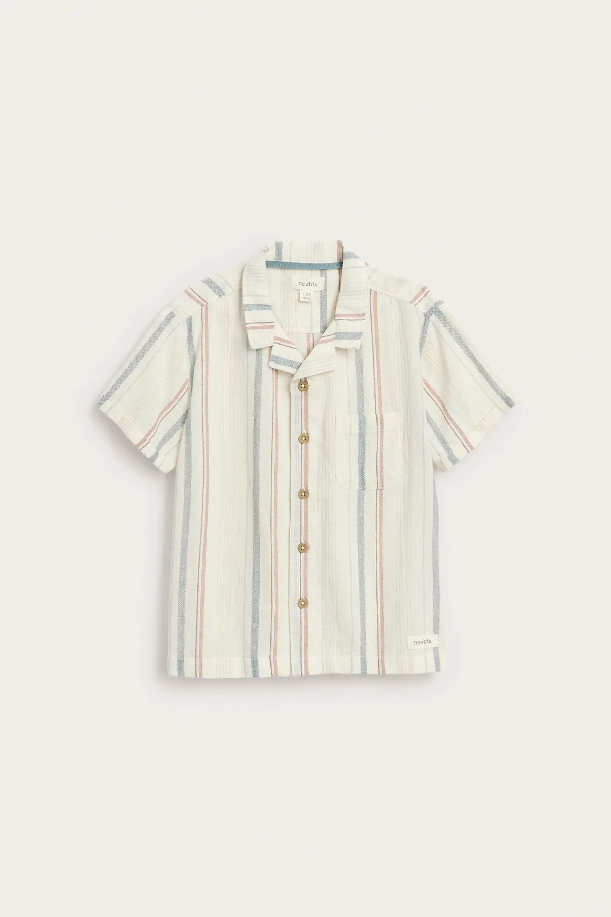 Kids striped short sleeve shirt