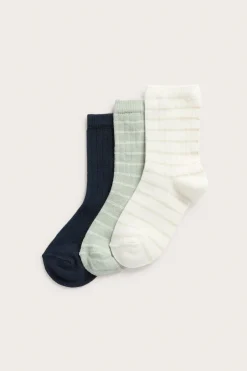 Kids' striped socks 3-pack