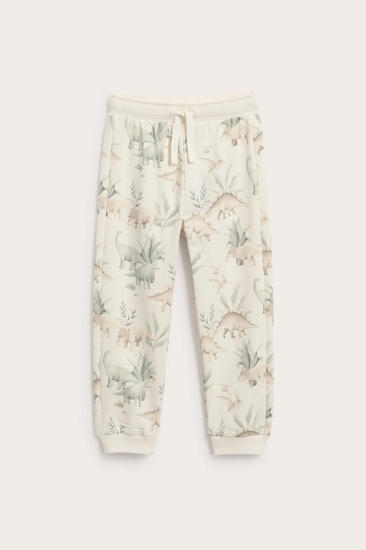 Kids sweatpants with dinosaurs