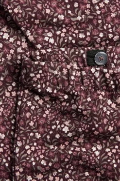 Kids trousers with ditsy floral print