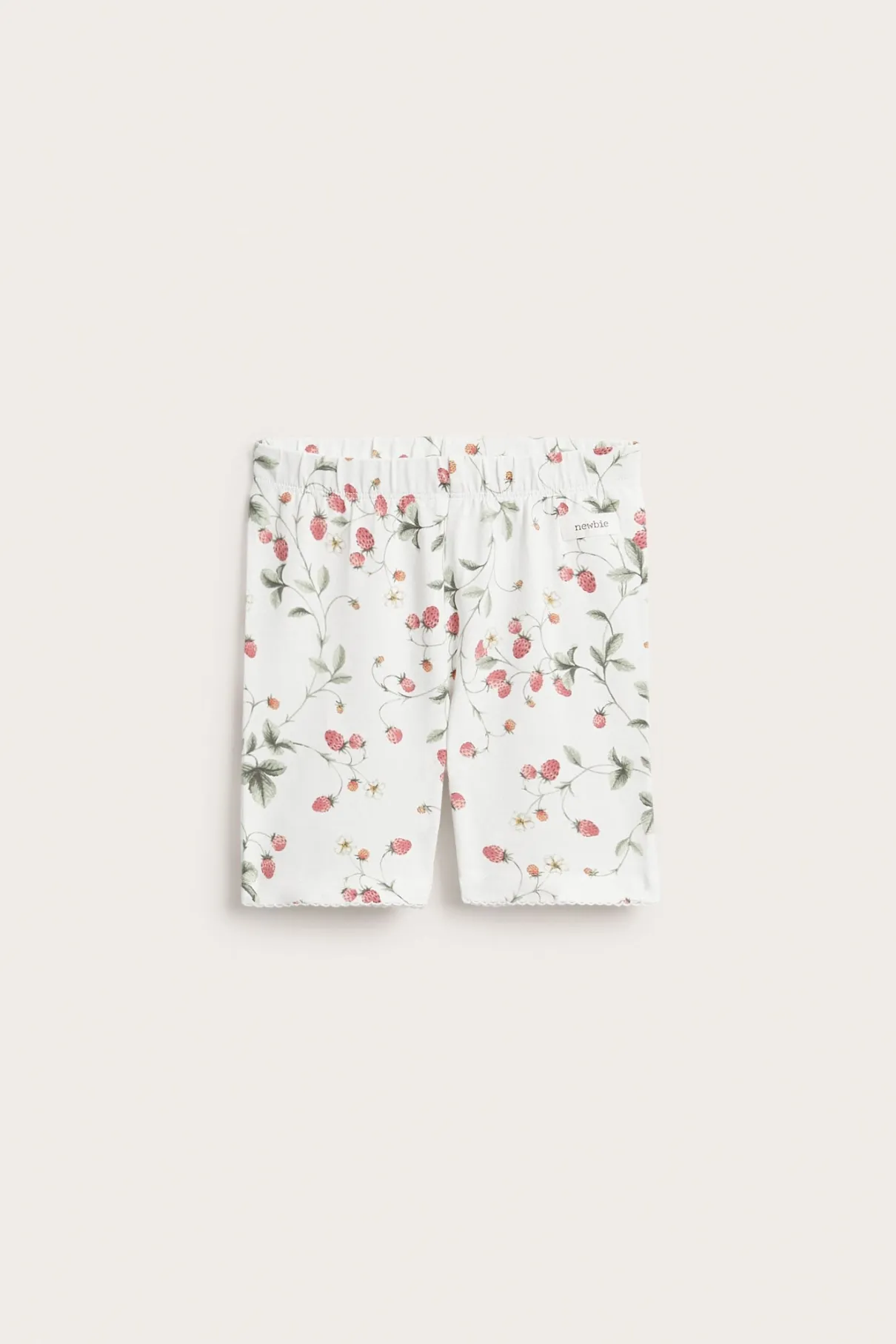 Kids wild strawberry cycling shorts