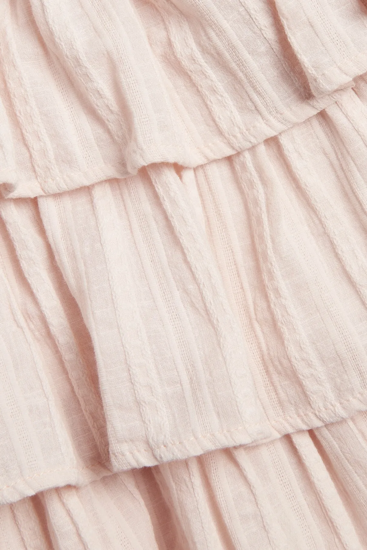 Kids woven blouse with frills