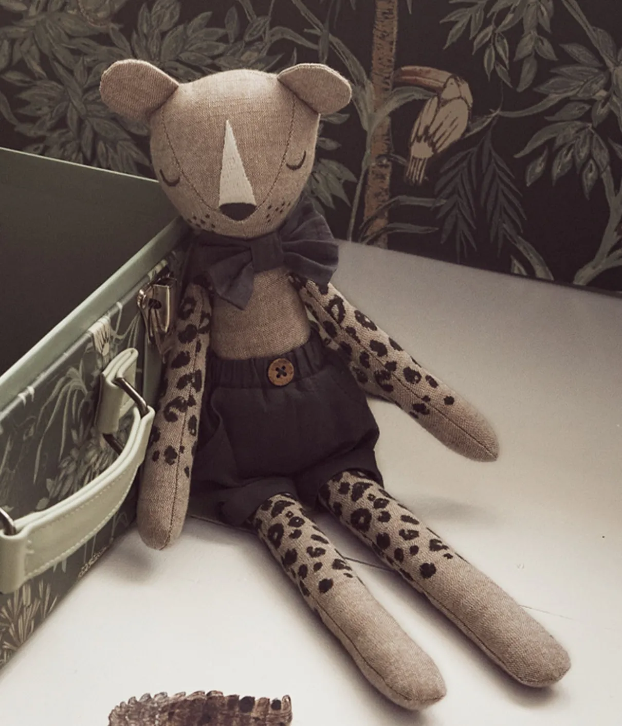 Leopard soft toy
