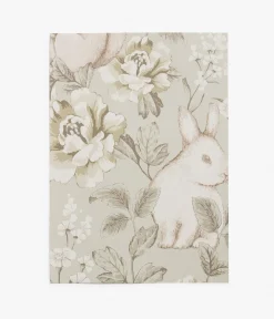 Magic Forest beige animal wallpaper sample