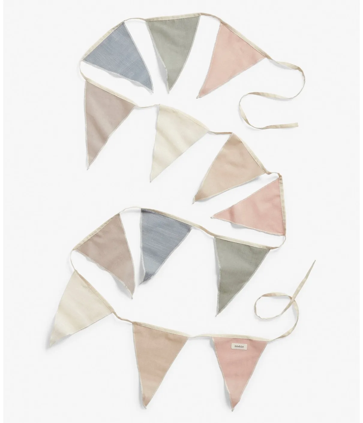 Multicolored pastel garland