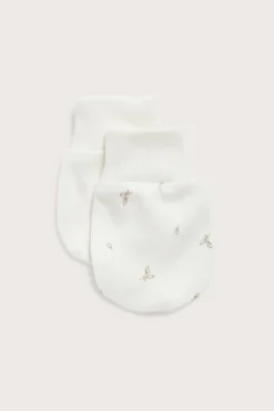 Newborn anti-scratch mittens 2-pack