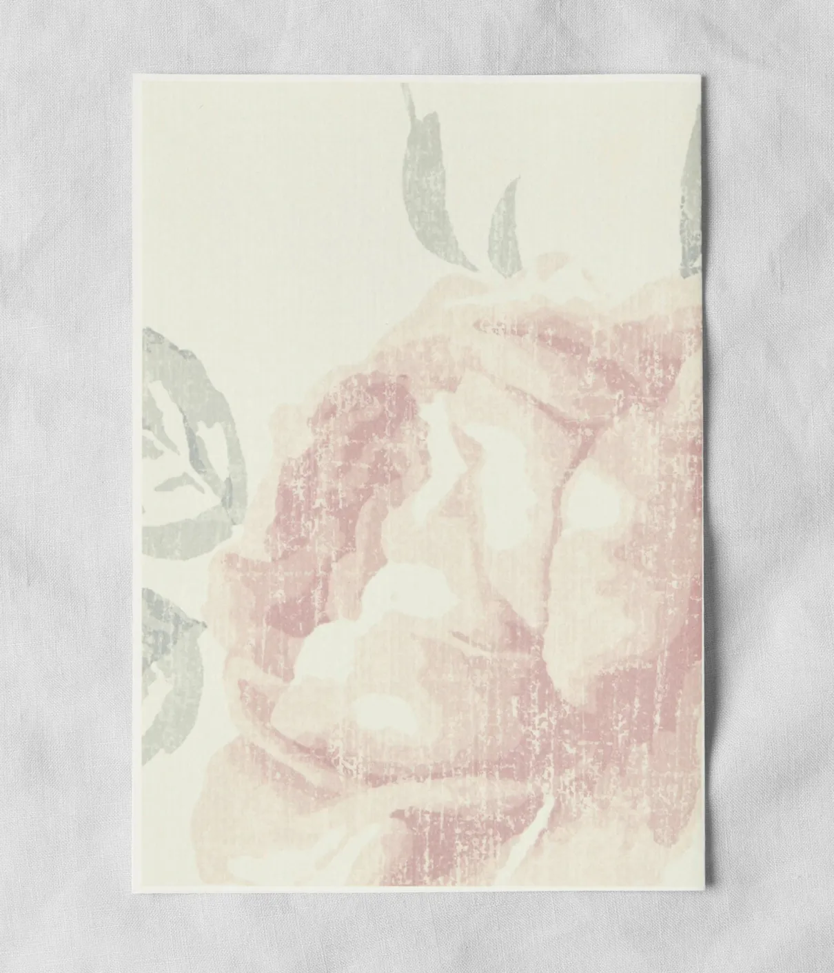 Rose Garden large mural wallpaper sample