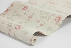 Rose Garden off-white wallpaper