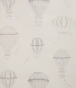 Up In The Sky beige wallpaper