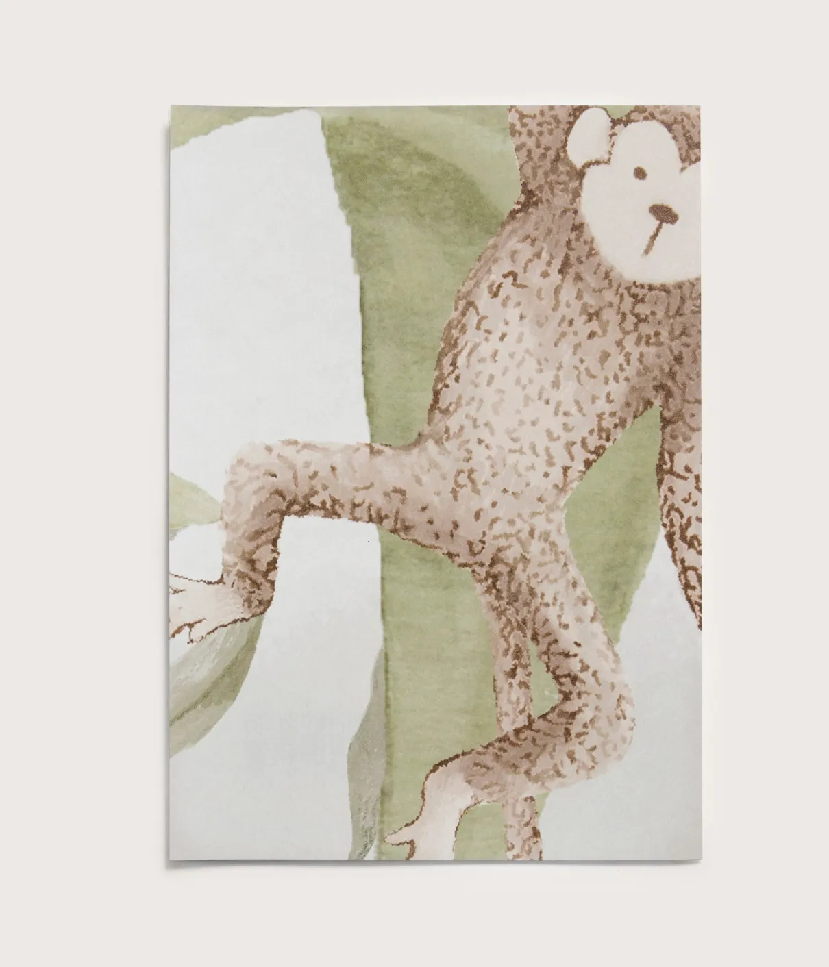 Wild Jungle Mural wallpaper sample