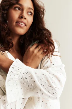Women’s broderie anglaise pyjamas