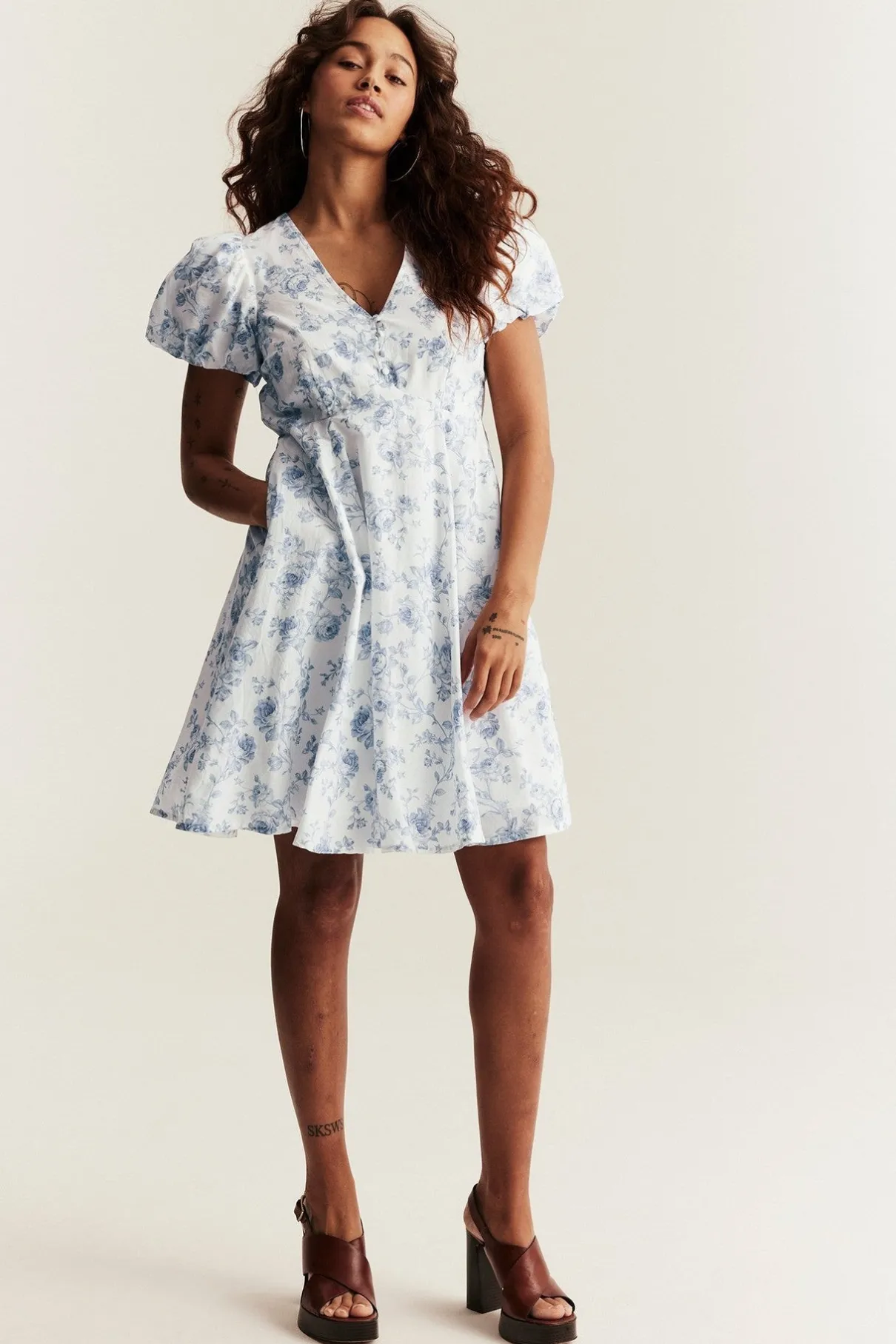 Women's floral dress