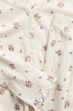 Women's floral pyjamas