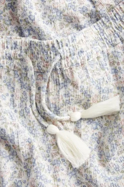 Women's long floral skirt