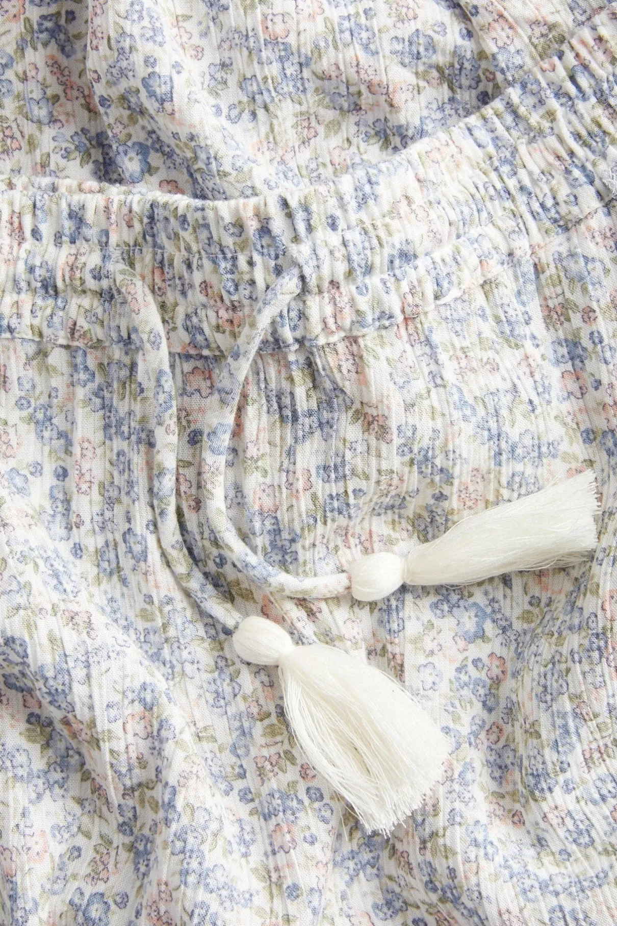 Women's long floral skirt