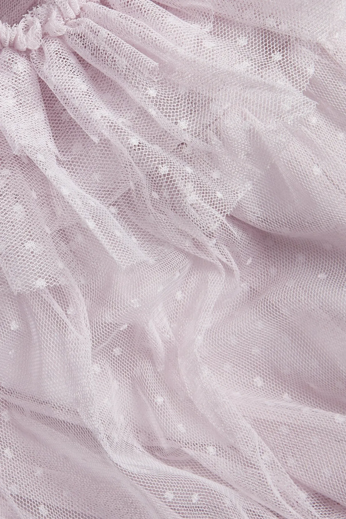 Women's pink mesh dress