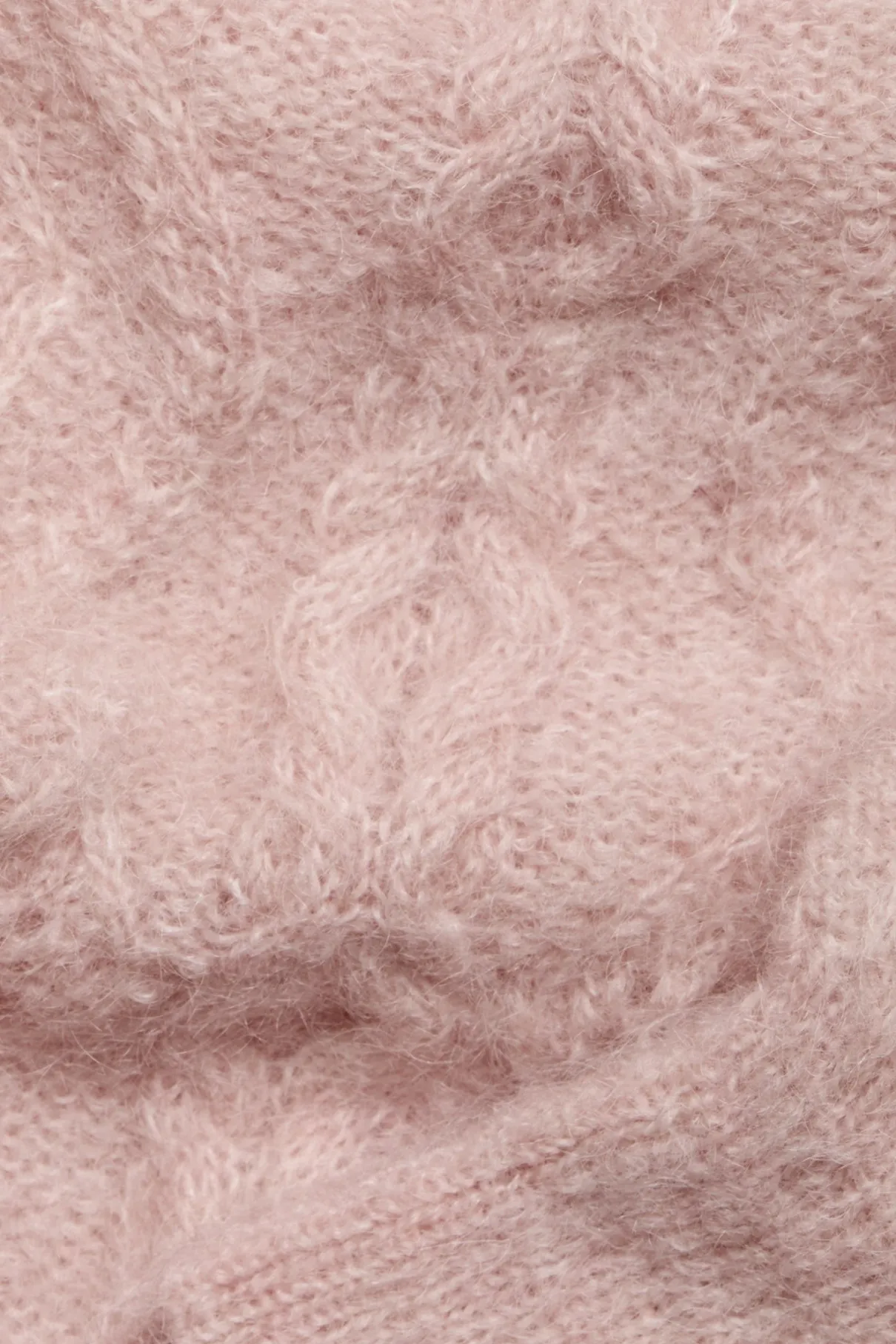 Womens pink pattern knitted jumper