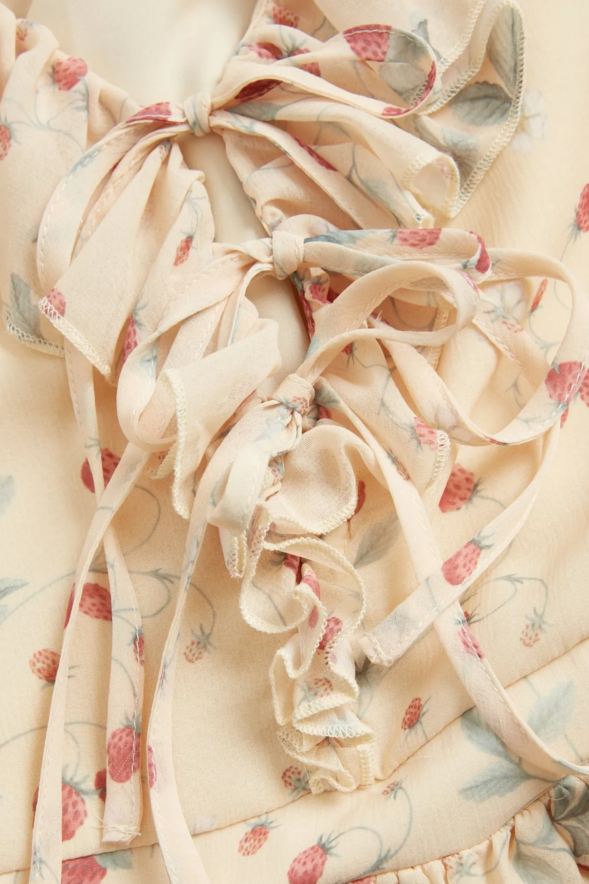Women’s yellow wild strawberry dress